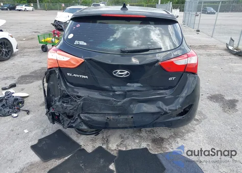 2013 Hyundai Elantra Gt из США, поврежденный, VIN KMHD35LE8DU104632